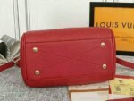 Louis Vuitton Monogram Empreinte Speedy Bandouliere 25 Handbag In Red - Image 4