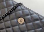 Replica Saint Laurent Envelope Small Black Bag with Black Hardware - Image 3