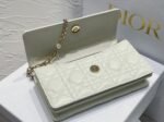 Dior Miss Dior Mini Bag Fake in White Cannage Lambskin - Image 8