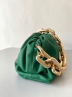 Replica Bottega Veneta The Chain Pouch Bag Green - Image 3