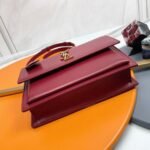 Knockoff Saint Laurent Sunset Medium Top Handle Bag Red Calfskin - Image 4