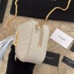 YSL Mini Lou Quilted Leather Camera Bag - Image 5