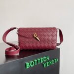 Replica Bottega Veneta Mini Andiamo Cross-Body Bag Barolo - Image 2