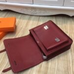 Ruby Fake Designer Hermes Steve Messenger Bag - Image 7
