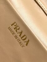 Prada Mini Vanity Bag Fake in Sand Beige - Image 8