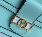 Louis Vuitton Dauphine Lugano MM Bag In Bleu Azur Blue - Image 8