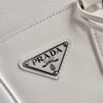 White Prada Galleria Mini Bag Fake - Image 6
