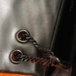 Fake Saint Laurent LouLou Medium Chain Bag Black - Image 5