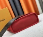 Louis Vuitton Neverfull Bandouliere Inside Out MM Tote In Monogram Canvas And Rouge Sari Textile - Image 5