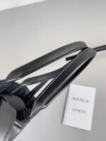 Fake Bottega Veneta Cassette Mini Tote Bag Black - Image 4