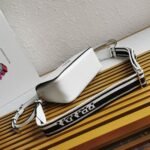Prada Flap Shoulder Bag Replica in White - Image 2