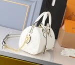 Louis Vuitton Other Leathers Speedy Bandouliere 20 Handbag In Quartz White - Image 4