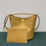 Top Quality Knockoff Celine Bucket 16 Bag In Yellow Soft Bare Calfskin - Image 5