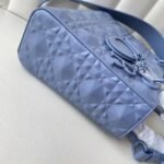 Dior Small Lady Dior My ABCDior Bag Replica in Denim Calfskin with Diamond Motif - Image 5