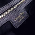 Dior Saddle Bag Fake in Black Grained Calfskin - Image 6