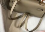 Hermes Kelly Mini II Bag Fake in Gris Tourterelle - Image 5