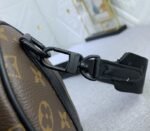 Louis Vuitton Monogram Canvas Keepall Bandouliere 25 In Black - Image 8