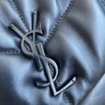 Replica Saint Laurent Puffer Small Chain All Black Bag Quilted Lambskin - Image 3