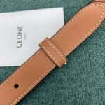 Top Quality Faux Celine Triomphe Medium Bag In Brown - Image 10