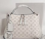 LV Mahina Beaubourg MM Hobo In Off White