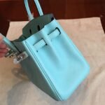 Blue Atoll Hermes Birkin 25CM High-End Replica - Image 3