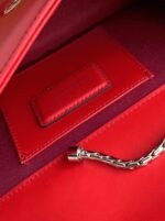 Replica Bvlgari Serpenti Forever Small Cross-body Bag Red Calfskin - Image 7