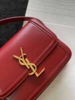 Replica Saint Laurent Small Solferino Bag Red Calfskin - Image 8