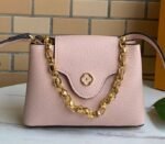 Louis Vuitton Capucines Mini Chain Bag In Pink - Image 3