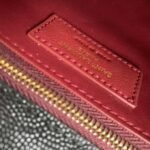 Replica Saint Laurent Cassandra Medium Chain Bag Black - Image 10