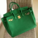 Bamboo Tone Knockoff Hermes Birkin 30cm Purse - Image 6