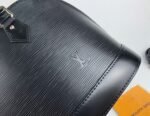 Louis Vuitton Epi Leather Alma PM Jacquard Strap Handbag In Black - Image 6