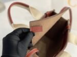 Top Quality Fake Previous Previous Chloe Small Woody Tote Bag In Brown Felt - Image 6