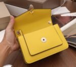 Replica Bvlgari Serpenti Forever Small Crossbody Bag Yellow Calfskin - Image 9
