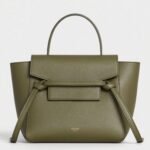 Celine Belt Nano Bag Fake in Army Green