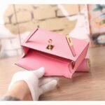 Pink Epsom Replica Hermes Kelly 20cm Graceful Bag - Image 5