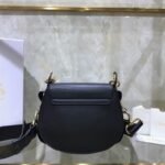Top Quality Knockoff Chloe Small Tess Shoulder Bag In Black Calfskin - Image 10