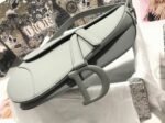 Dior Saddle Bag Faux in Grey Ultramatte Calfskin - Image 6