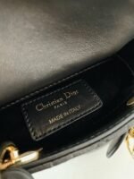 Dior Lady Dior Micro Bag Fake in Black Cannage Lambskin - Image 7