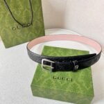 Gucci Monogram belt