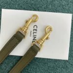 Celine Belt Nano Bag Fake in Army Green - Image 9