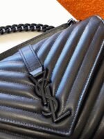 Replica Saint Laurent College Medium Chain Bag with Black - Image 5