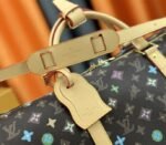 Louis Vuitton Monogram Craggy Keepall Travel 50 Bag In Chocolate - Image 8