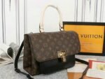 Louis Vuitton Monogram Canvas Marignan Bag In Black - Image 2