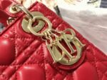 Dior Lady Dior Mini Bag Knockoff in Red - Image 8