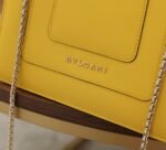 Fake Bvlgari Serpenti Forever Small Bag Yellow Calfskin - Image 8