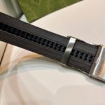 Square G reversible leather belt - Image 7