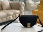 Top Quality Replica Fendi Moonlight Saddle Bag In Black Calfskin - Image 2