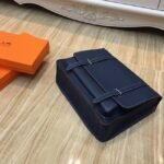 Dark Blue Cheap Knockoff Hermes Steve Messenger Bag - Image 7