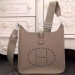 Grey Evelyne III PM Bag Knockoff Hermes Everyday Crossbody