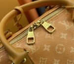 Louis Vuitton Monogram Heritage Canvas Keepall Bandouliere 50 In Yellow - Image 9